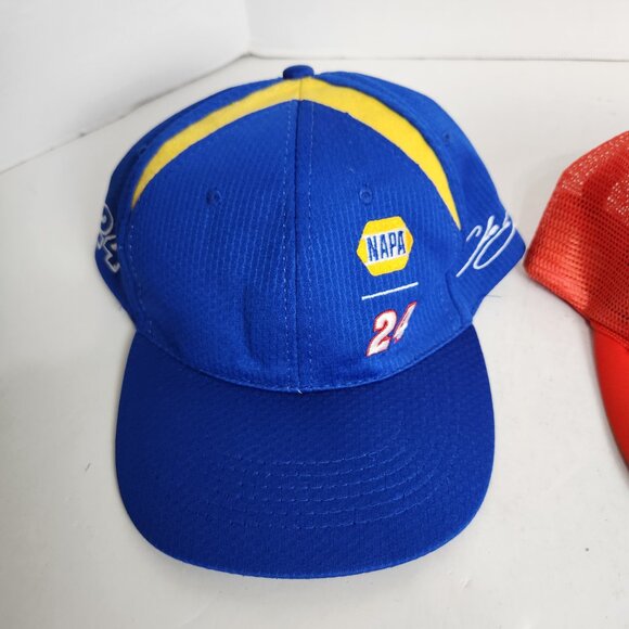 Vintage Mesh Snapback Caps Truckers Hats Lot of 4 TEXACO HAVOLINE RACING NAPA - Picture 5 of 14